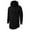 Black, variant on Bnwani Black Jacket For Men Winter'S Casual Hooded Long Loose Coat Trendy Sweater Size L(US:8)