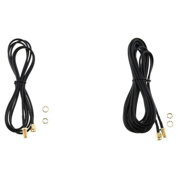 2 pcs Extendida Cable RG174 RP SMA 1.5 M /5 M