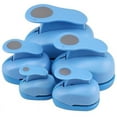 thumbnail image 1 of Circle Paper Punch, 5 Pcs Circle Punches For Paper Crafts, 5 Different Size Circle Hole Punch,rando random color, 1 of 5