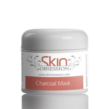 Skin Obsession Charcoal and Clay Facial Mask Natural Skin Care Acne Scars Prone Anti Aging Reduce Wrinkles Sunburn Blackheads Dark Spots & Brightens Skin (Best Way To Reduce Acne Scars)