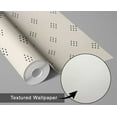 thumbnail image 6 of S4Sassy Modern Polka Dotted Diamond Wallpaper- White Bohemian Wall Covering, 25" X 240" Self-Adhesive Textured Vinyl Walls Paper, Decorative Wallwrap, Diy Walls Covering For Bedroom, 6 of 9