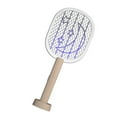 thumbnail image 1 of Becaristey 2000mAh LED Trap Lamp Electric Bug USB Rechargeable Summer Fly Swatter Trap Flies Insect Pink, 1 of 6