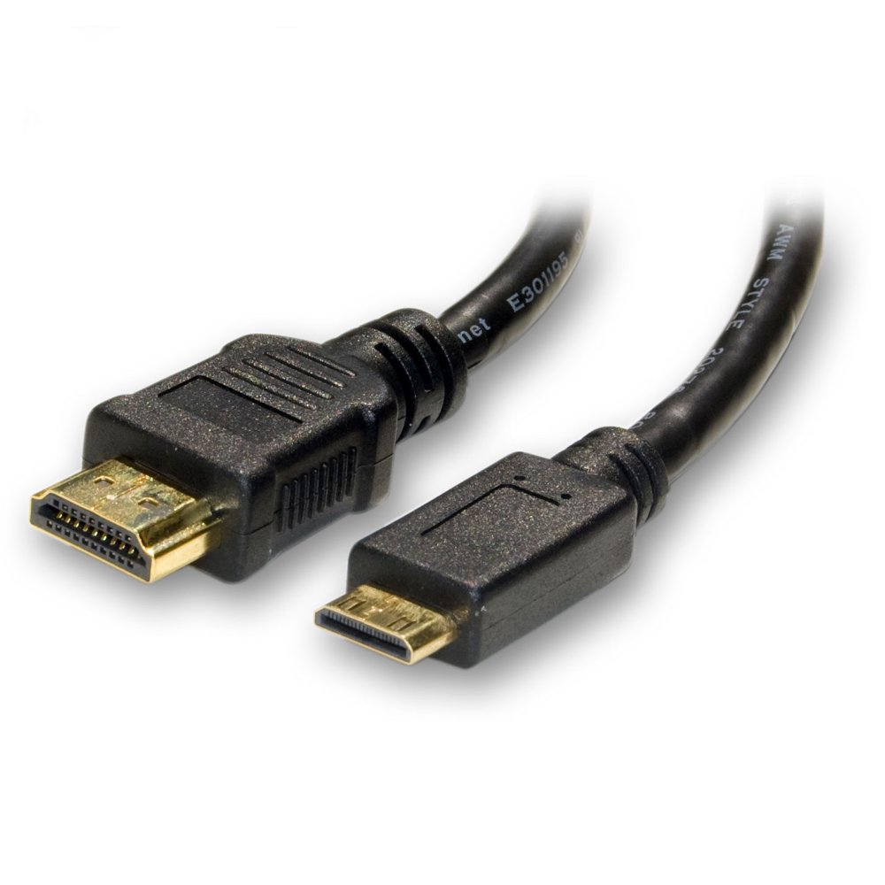 10ft (3M) Mini HDMI to HDMI Cable with (10 Feet/ 3 Meters