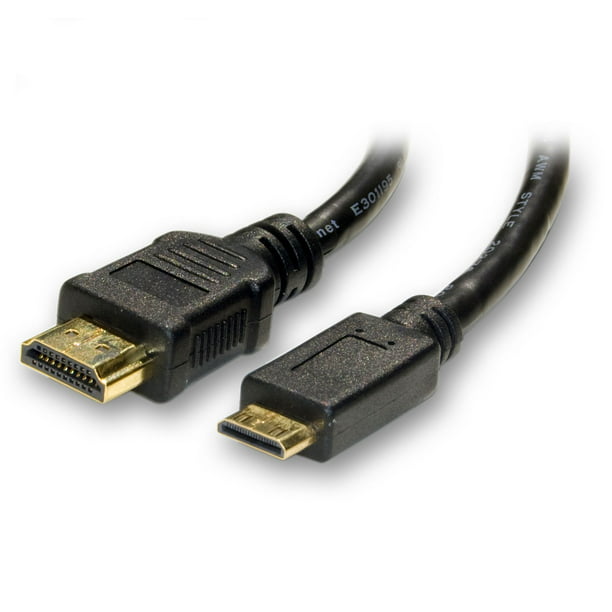 Udløbet Klassifikation Rummet 10ft (3M) Mini HDMI to HDMI Cable with Ethernet (10 Feet/ 3 Meters) High  Speed Supports 4K 30Hz, 3D, 1080p and Audio Return (ARC) CNE551531 -  Walmart.com