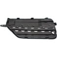 thumbnail image 5 of Bumper Grille Compatible with VOLVO XC90 2016-2018 Right Passenger Side Outer Textured Black with Chrome Trim with PAS Holes, 5 of 5