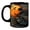 A, variant on Voglyf Halloween Mug Witch Cauldron coffee Mug, Moon Bat Witch On Broom Printed Tea Cup, Gothic Spooky Design Mug for Halloween Party Office Home Use Gift《The pattern is not 3D》A