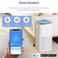 thumbnail image 4 of LEVOIT Air Purifiers for Home Large Room, Covers up to 1588 Sq. Ft, Smart WiFi and PM2.5 Monitor, H13 True HEPA Filter Removes 99.97% of Particles, Pet Allergies, Smoke, Dust, Auto Mode, A, 4 of 9