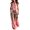Pink, variant on Women Casual Pant Suits, 2‑Piece Halter Sleeveless Chiffon Blouse And Leopard Gradient Wide Leg Pants Set, Breathable Resort‑Style Co‑Ordinated Outfit, XS‑S‑M‑L‑XL‑XXL‑XXXL, True To Size