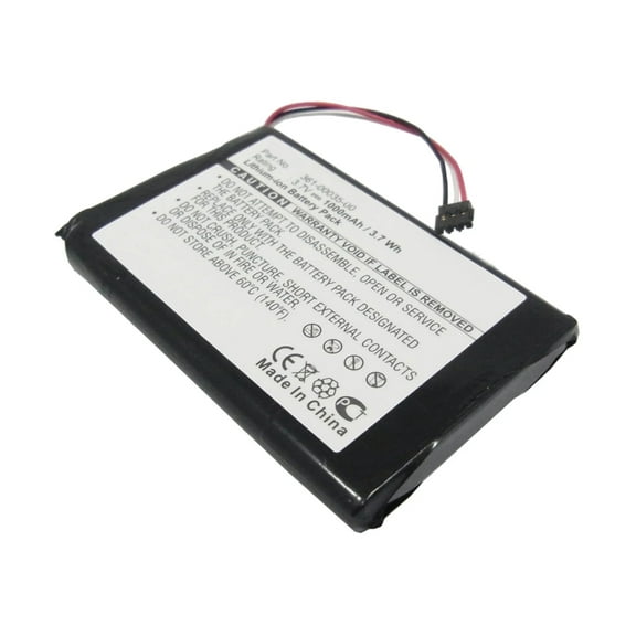 Batteries N Accessories BNA-WB-L4166 GPS Battery - Li-Ion, 3.7V, 1000 mAh, Ultra High Capacity Battery - Replacement for Garmin 361-00035-00 Battery