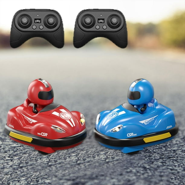 Mini vehículos eyectores con control remoto, coches de dibujos animados RC para niños, coche de juguete de dibujos animados con luces, coche de