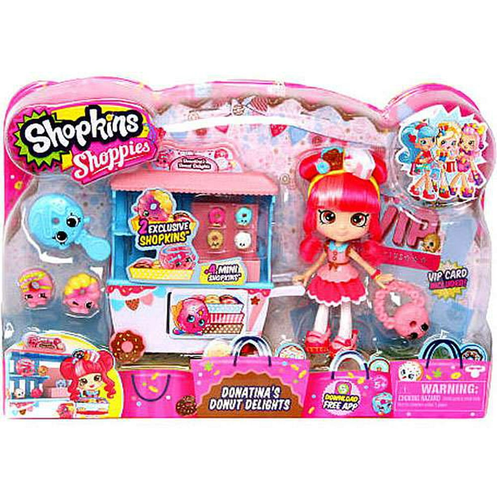 Shopkins Shoppies Season 2 Donatina's Donut Delights Playset Walmart