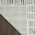 thumbnail image 4 of Nourison Cozy Modern 2'2" x 10' Ivory Black Scandinavian Indoor Rug, 4 of 7