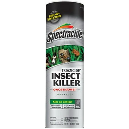 Spectracide Triazicide Insect Killer Granules for Lawns, 1 Pound