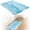 Blue, variant on 20x32in Fluffy Shag Faux Fur Area Rug for Living Room Bedroom, Tie-Dyed Dreamy High Pile Soft Plush Shaggy Furry Bedside Playroom Dorm Carpet, Non-Slip, Non-Shedding Modern Indoor Floor Rug(Black/L)