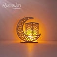 thumbnail image 1 of Madera Led Eid Mubarak Decoración Durable Craft Ornament Gift Cateissary HA043500-02, 1 of 6