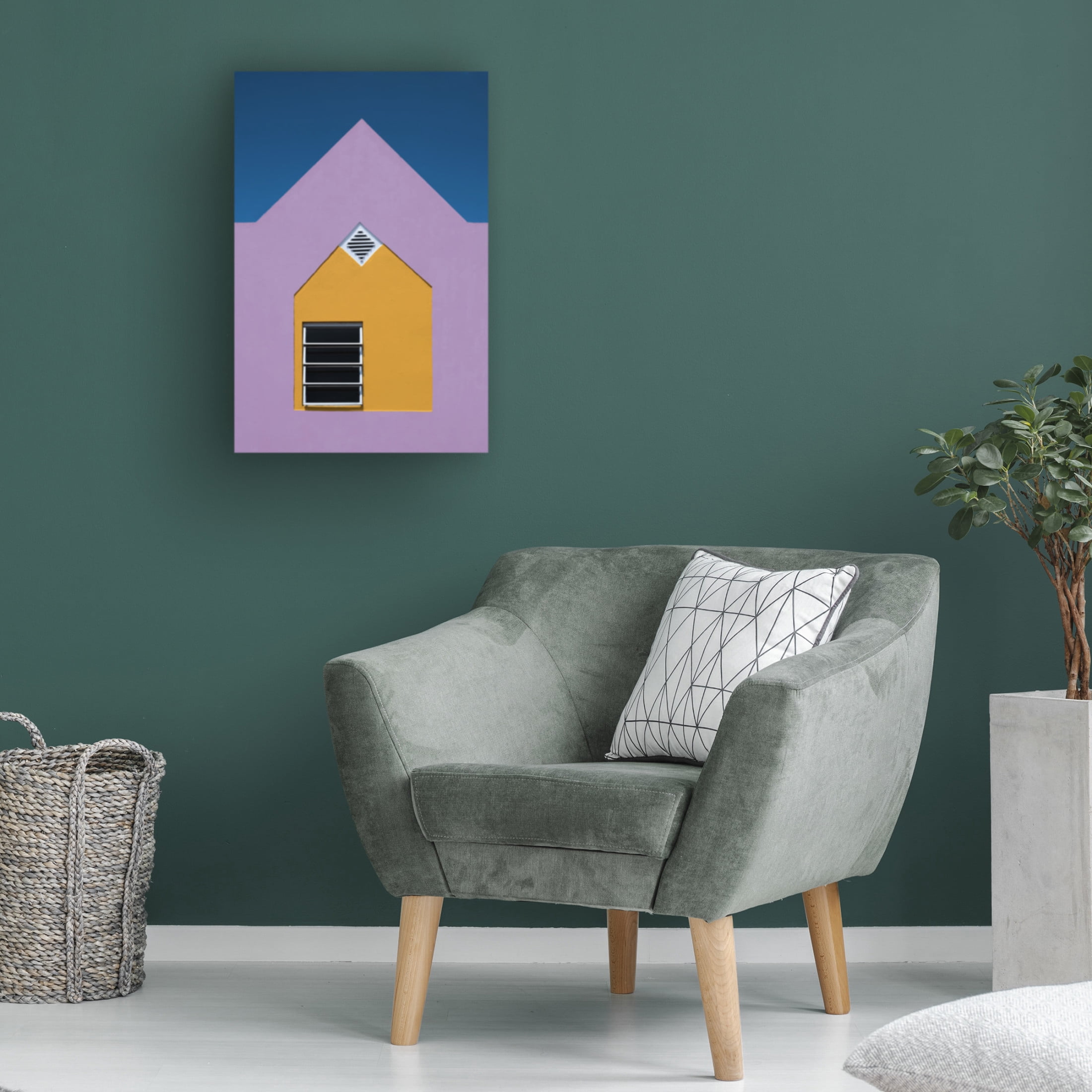 Canvas Wall Art - Rolf Endermann 'Windows' Wall Art for Living Room, Bedroom, or Office Décor by Trademark Fine Art - 22 x 32 Inches