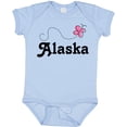 thumbnail image 3 of Inktastic Alaska Butterfly Girls Baby Bodysuit, 3 of 5