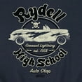 thumbnail image 3 of Grease - Rydell High School Auto Shop - Est. 1958 - Men's Crew Neck Fleece Pullover, 3 of 6