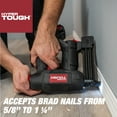 thumbnail image 3 of Hyper Tough 20V Brad Nail Gun and Stapler. 2.0Ah Lithium-ion Battery Powered, 25004.1, 3 of 12