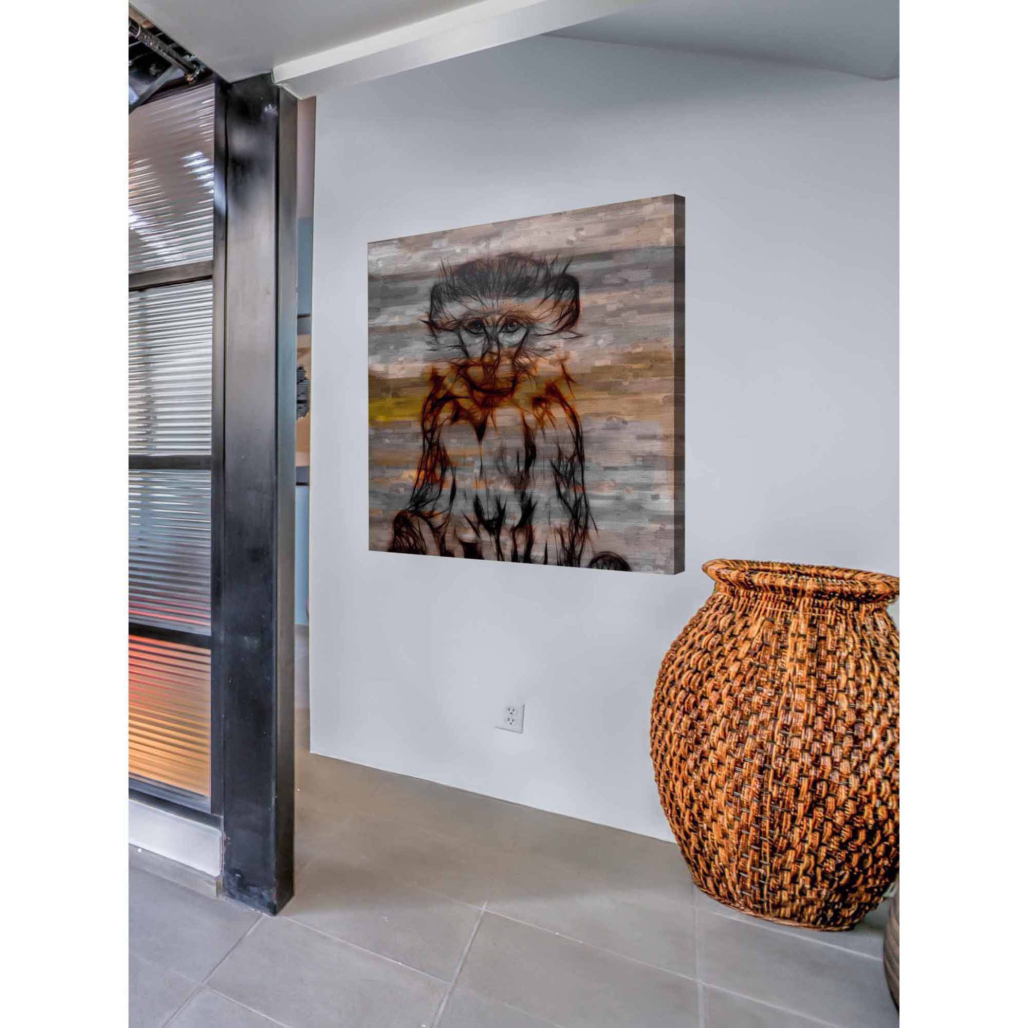 Parvez Taj "Primate" Print on Canvas