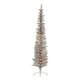 Holiday Time 6ft Pre-Lit Rose Gold Tinsel Christmas Tree, Rose Gold, 6 ...