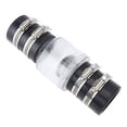 thumbnail image 1 of Silent Spring Loaded Flapper Sump Pump Check Valve, Water Hammer Noise Elimination, Leakproof ABS Material for Backflow Prevention, 1 of 7