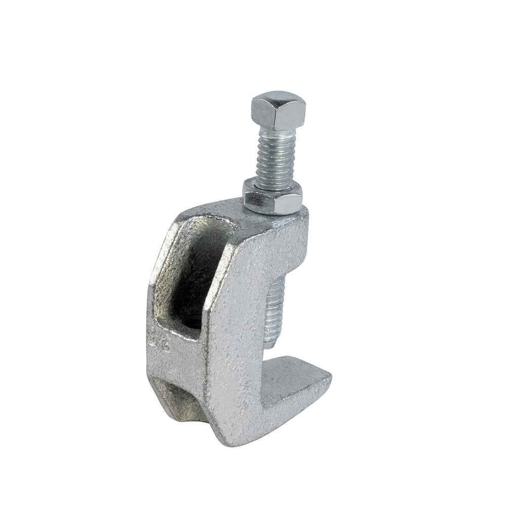 Highcraft Wide Mouth Beam Clamp for 1/2 in. Threaded Rod in Electro Galvanized Steel (10-Pack)