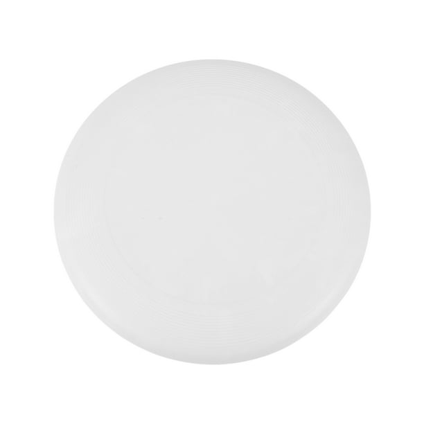 Disco volador de color sólido Unique Bargains 1 Pc 9.45" Blanco