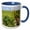 Blue/White, variant on 3drose, Wa, Yakima Valley, Syrah Grapes, Red Willow Vineyard - Us48 Rti0195 - Rob Tilley, 15oz Mug