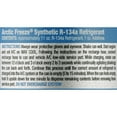 thumbnail image 3 of Arctic Freeze Ultra Synthetic R134a+ Automotive Refrigerant - 12 OZ, 3 of 8