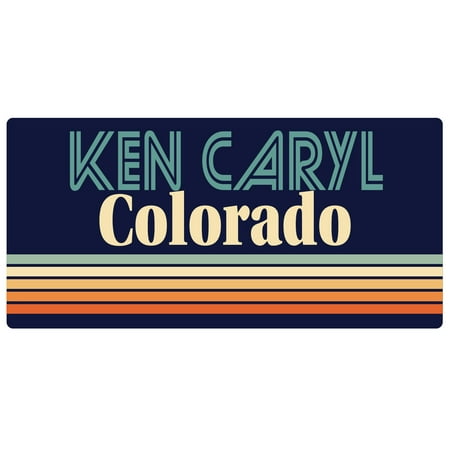 

Ken Caryl Colorado 5 x 2.5-Inch Fridge Magnet Retro Design