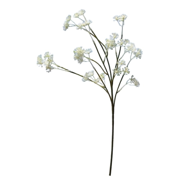 Artificial Dried Rice Stems, Artificial Greenery Stems, 22.8 inch Realistic Faux Branches, Long Stem with Leaves, Fake Plants Branches, Fall Decoration for Vase Table Centerpieces Home Indoor Decor