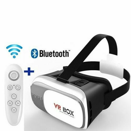 VR Box Headset, Virtual Reality 3D Glasses Goggles for Android and IOS Smart Phones