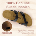 thumbnail image 3 of Cushionaire Women's Luna Cork Footbed Sandals with +Comfort, Wide Widths Available, 3 of 9