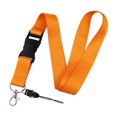 thumbnail image 1 of CUITING Lanyards for Id Badges Polyester Lanyards for Keys Simple Lanyard with Id Holder Yellow, 1 of 5