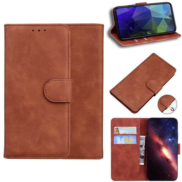 Phone Case with Kickstand for Motorola MOTO One Macro, G7 G8 G9 Plus/Play/Action, G75 G73 G72, Shockproof Protective Cover