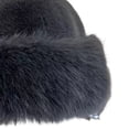 thumbnail image 4 of ievspot Women Winter Hat Thick Plush Faux Fur Heat Retention Windproof Mongolia Style Bucket Hat Outdoor Cycling Skiing Panama Cap, 4 of 8