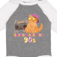 thumbnail image 4 of Inktastic Bring Back The 90s Cool Orange Cat Boys or Girls Long Sleeve Baby Bodysuit, 4 of 5
