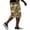 Khaki, variant on Cargo Shorts for Men Drawstring Elastic Waist Camouflage Shorts Summer Loose Causal Shorts with Multi-Pockets, 4XL