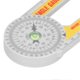 thumbnail image 3 of Miter Saw Protractor Angle Finder Gauge Carpenter's Ruler Woodworking Cutting Positioner, 3 of 5