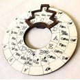 thumbnail image 2 of Wooden Melody Tool,circle Of Fifths Wooden Wheel And Musical Educational Tool, Circle Of Fifths Wheel, Chord Wheel For Musicians,music Transpose Tool, 2 of 5