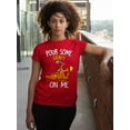 thumbnail image 3 of Turkey Pour Some Gravy On Me Funny Thanksgiving Unisex Men's T-shirt For Men, 2XL, Red, 3 of 6