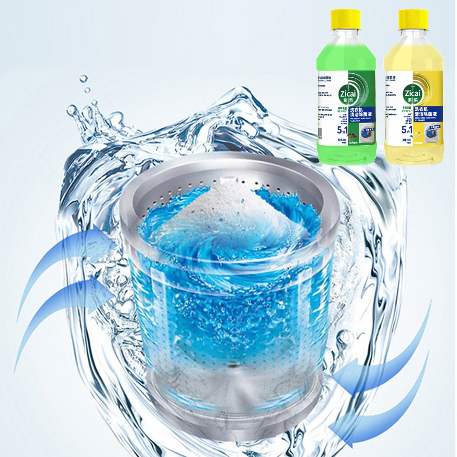 Zicai Washing Machine Cleaner ant 250Ml Classic Pine Scent - Deep