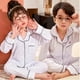 thumbnail image 1 of Conjunto de Pijamas de terciopelo Coral para niños y niñas, ropa de dormir cálida de franela de manga larga para el hogar, Navidad, Año Nuevo, Invierno, 1 of 4