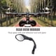 thumbnail image 3 of Yuarrent Espejos retrovisores Accesorios para ciclismo Artesanía Rotación libre 360 ​​grados Lente de bicicleta liviana Pieza reemplazada ajustable Ciclismo Redondo a la izquierda, 3 of 6