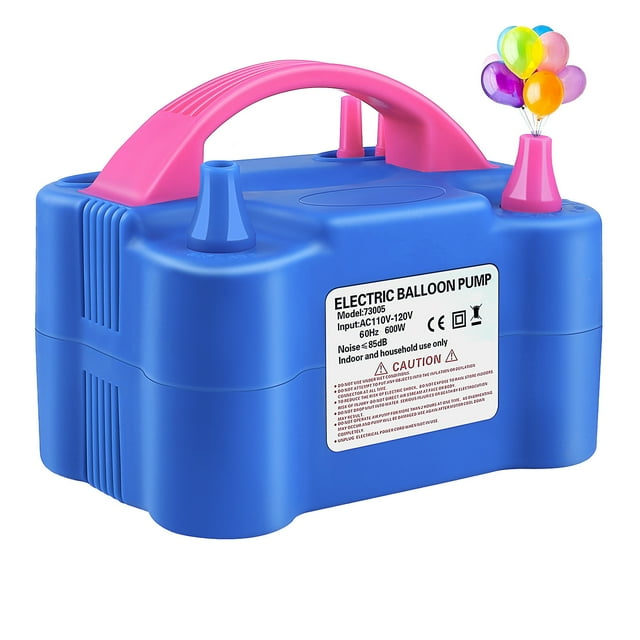 Sentmoon Balloons Aerate Pump 73005 Balloons Pump Double Hole Balloons Punching Machine Automatic Aerate Pump Electric Aerate Cylinder Deals of the Day Clearance Prime