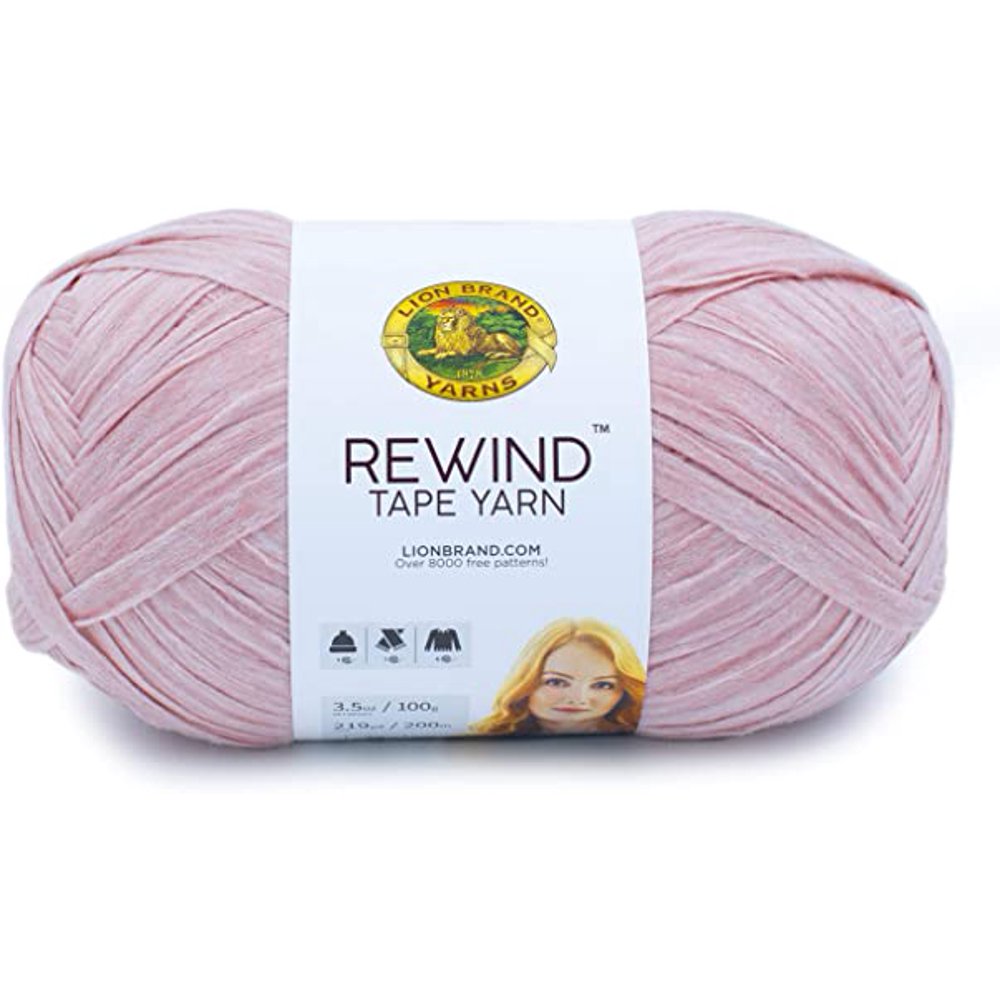 Lion Brand Yarn Rewind yarn, MAHOGANY ROSE