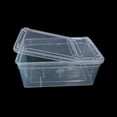 thumbnail image 4 of 2 Pcs Reptile Feeding Box Worm Insects Breeding Box Praying Mantis Turtle Feeding Hatching Container, 4 of 5