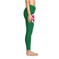 thumbnail image 6 of Soluvd Stretchy Leggings Logo One Green, 6 of 6
