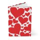 thumbnail image 1 of Diario de tapa dura - Cuaderno rayado / Corazones rojos de amor, 1 of 1
